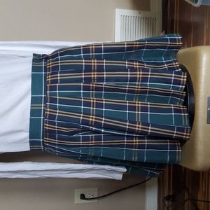 Plaid skirt